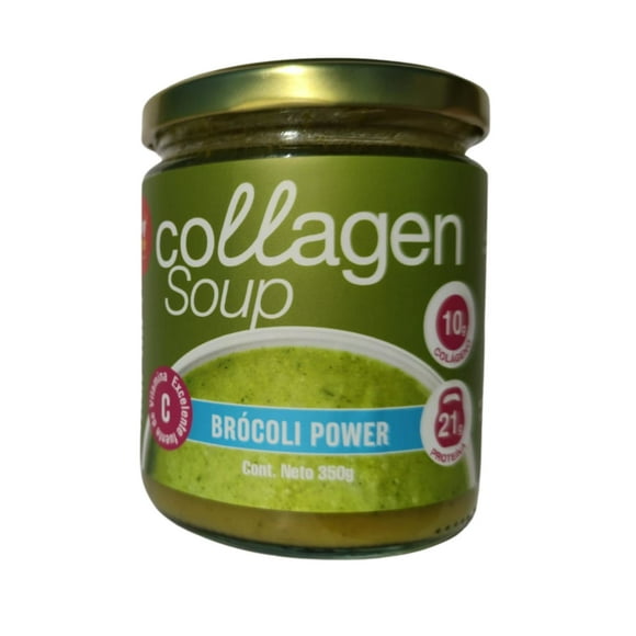Sopa Natural de Brócoli con Colágeno y Vitamina C, 350 g