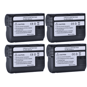 Genérico - 4 Baterías En-El15 Nikon Alternativa