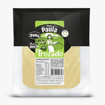 Queso Gauda Trozo 200 G Doña Paula