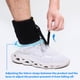 thumbnail image 3 of Soporte Foot Up AFO TENB ajustable para pies con caída, negro, 3 of 9