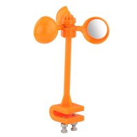 Magideal - Dispositivo Giratorio Reflectante Para Personas De Aves De 360 Grados, Dispositivo Disuasorio Naranja Para El Cultivo De Césped De Palomas , S 19X295Cm