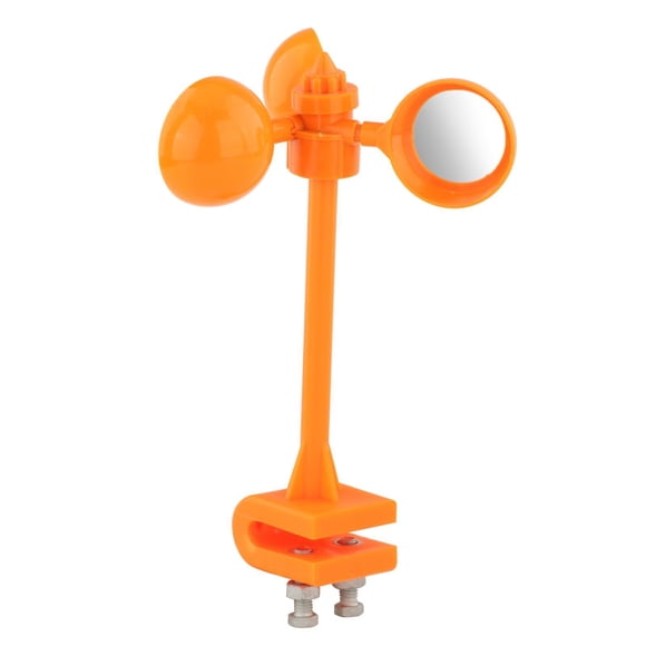 Dispositivo giratorio reflectante para personas de aves de 360 grados, dispositivo disuasorio naranja para el cultivo de césped de palomas , s 19x295cm