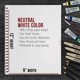 thumbnail image 3 of Cuaderno de bocetos U.S. Art Supply, 23 x 30 cm, 160 g/m², 60 hojas, 2 unidades, 3 of 5