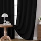 thumbnail image 5 of Juego de 2 paneles de cortinas opacas CUCRAF, 213 cm de longitud, color negro, 5 of 9