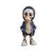 thumbnail image 4 of Figura De Esqueleto De Halloween De Dibujos Animados Estatua De Resina Para Barras Azul, 4 of 5