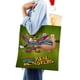 thumbnail image 4 of Aaahh!!! Real Monsters Bolso de tela con estampado de lienzo para mujer, bolsa de compras reutilizable y estética, con cremallera interior, regalo para mujer,40*45cm., 4 of 6