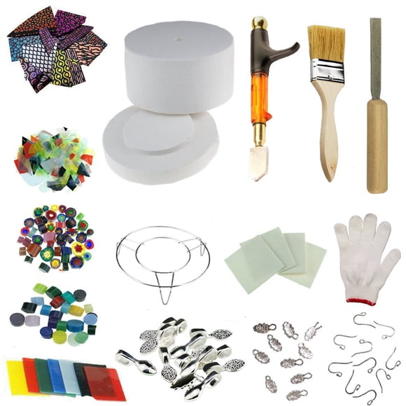Kit de Horno de Microondas Love Charm para Joyería DIY de 15 Piezas