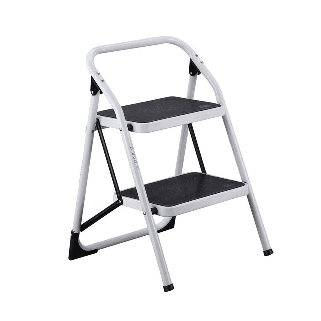 Escalera Plegable Qrubber De 2 Peldaños