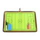 thumbnail image 3 of Tablero De Entrenamiento De Fútbol, Tablero De Práctica Reutilizable Con Cremallera, Tablero De Estrategia Con Bolígrafo, 3 of 3