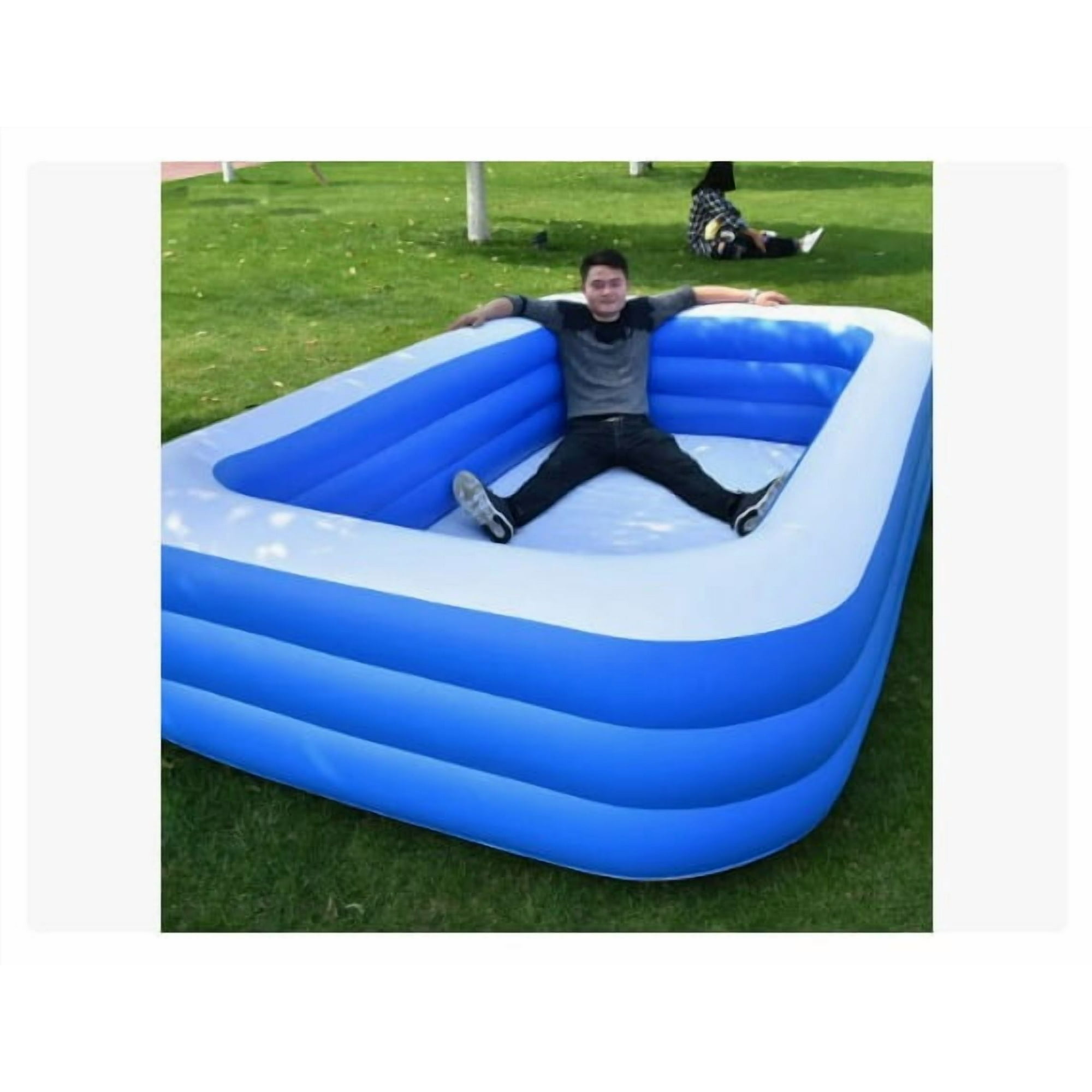 Click Ventas - Piscina Inflable Niños Familia Pool Rectangular 180 Mts Azul