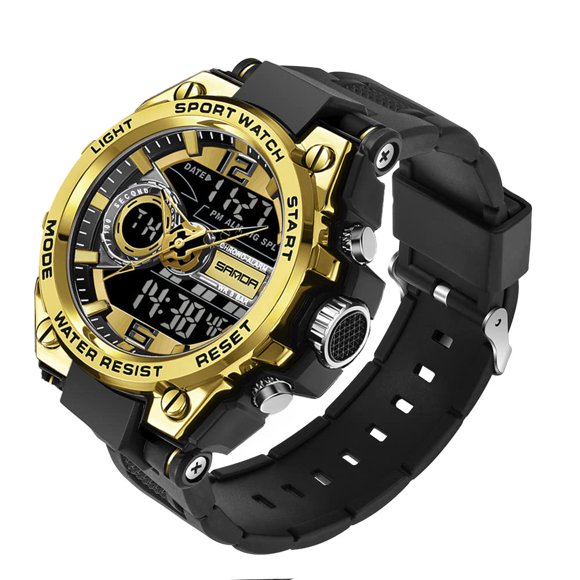 Reloj KXAITO para hombre, deportivo, exterior, impermeable, militar, 6092