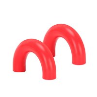 Ioensy - Cubiertas Para Ganchos De Remolque, Accesorios De Coche Fáciles De Instalar Para Big Bend 2021-2024, Color Rojo