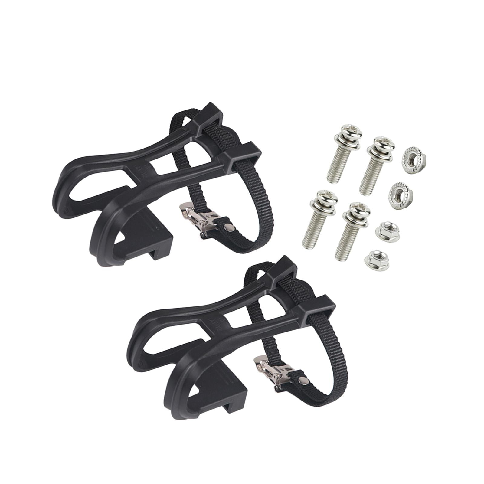 Ioensy - Correas Para Pedales De Bicicleta, Cinta Práctica, Clips Para Pedales, Correas Para Deportes, Bmx, Bicicleta De Carretera, 2 Correas