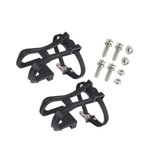 Ioensy - Correas Para Pedales De Bicicleta, Cinta Práctica, Clips Para Pedales, Correas Para Deportes, Bmx, Bicicleta De Carretera, 2 Correas