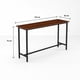 thumbnail image 4 of Mesa de Arrimo o Bar Alta Rustik - Madera Oscura Walnut, 4 of 7