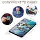 thumbnail image 4 of Niko: La Película Porta Pasaporte y Cartera de Viaje Premium de Cuero PU, Funda de Pasaporte Bloqueo RFID con Ranuras para Tarjetas de Crédito, Estuche para Libro de Pasaporte para Familia 10cm × 15cm, 4 of 6