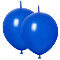 Globos De Látex Adido Eva Azules, 30 Cm, 80 Unidades, Para Fiestas