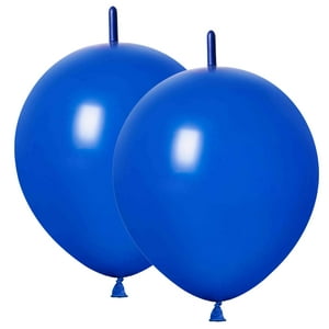 Globos De Látex Adido Eva Azules, 30 Cm, 80 Unidades, Para Fiestas