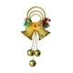thumbnail image 2 of Adornos De Campana De Navidad Suministros Para Fiestas Bowknot Para Ventana Interior Al Aire Libre Estilo C, 2 of 5