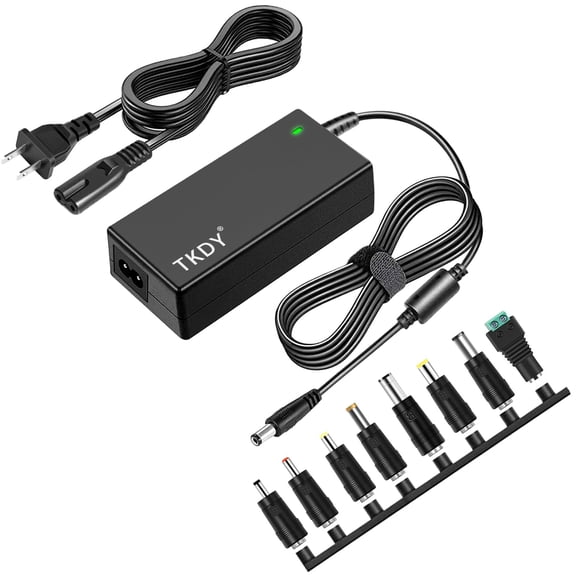Adaptador de corriente TKDY 24V 2.5A 60W con 8 puntas