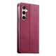thumbnail image 2 of Funda tipo cartera con bloqueo RFID para Samsung Galaxy S25 FE cubierta magnética de cuero con tapa y soporte Rojo, 2 of 6