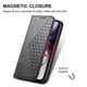 thumbnail image 4 of Funda Flip FOXDOCK para OPPO Reno 12 5G , Estilo Billetera con Diseño Rombo, Correa de Mano y Soporte, Uso Diario, 4 of 6