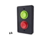 thumbnail image 1 of Cubierta para Interruptor de Luz Estilo Arcade LightCore de Una Sola Placa Negra, 1 of 5
