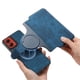 thumbnail image 4 of Funda Billetera Magnética para Motorola Moto G Stylus 5G 2024 Soporte Tarjetas Desmontable Azul, 4 of 6
