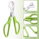 thumbnail image 4 of Tijeras Cortadoras de Huevos de Codorniz Calary 3 Piezas Verde, 4 of 8