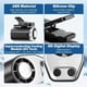 thumbnail image 5 of Ventilador clip coche LED 360° rotación 199 velocidades paraguas oficina coche playa, 5 of 7
