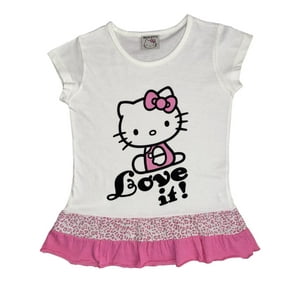 Polera Niña Hello Kitty Beige 6