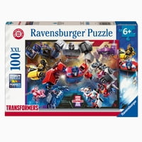 Puzzle Ravensburger Transformers De 100 Piezas Para Niños Mayores De 6 Años