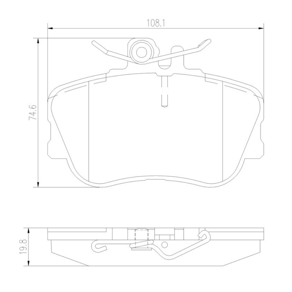 Motaquip - Pastillas Freno Lvxl717
