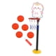 thumbnail image 3 of Juego De Aro De Baloncesto Para Niños, Red De Baloncesto Portátil Para Niños, Regalos, Práctica, Blanco, 3 of 4