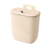 Magideal - Contenedor De Compost Para Cocina, Bote De Basura Colgante, Bote De Basura Pequeño Para Montar En La Pared Para Cocina, Oficina, Encimera Y Autocarava 12 Litros