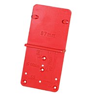 Ioensy - Herramienta De Plantillas De Hardware De Gabinete De 26 Mm 35 Mm 40 Mm Oculta Para Cajón