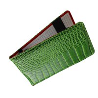 Magideal - Soporte De Tarjeta De Puntuación De Golf De Cuero Pu, Resistente Al Desgaste, Versátil, Portátil De 7X4,3 Pulgadas Para Hombres Y Mujeres, Golfista Verde Oscuro