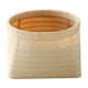thumbnail image 2 of Canasto Tejida A Mano Para Almacenamiento De Frutas Y Pan, Juguete, Aperitivos, Pasteles, Caja De Clasificación De Desechos, Color Beige, 2 of 3