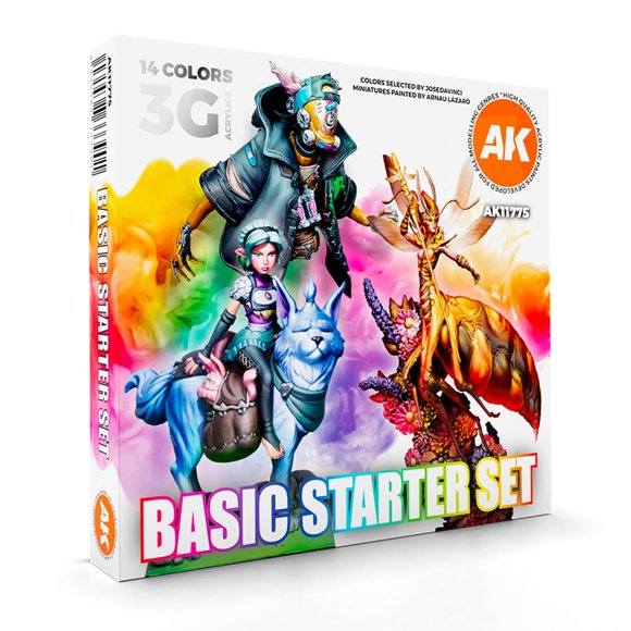 Set de inicio de pintura acrílica AK Interactive AK11775