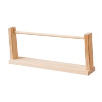 Magideal - Organizador De Cinta De Madera, Dispensador De Carrete, Soporte Para Cinta, Estante De Almacenamiento De Cinta Para Tienda De Flores, Habitación Artes 40 Cm X 56 Cm X 16 Cm