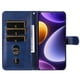 thumbnail image 5 of Funda con Cremallera para Xiaomi Poco F5, Carcasa Cartera de Cuero PU con Soporte y Tarjetero, 5 of 6