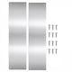 thumbnail image 1 of Placa protectora para puerta CANGETS de aluminio 10 x 40 cm, 2 piezas, 1 of 6