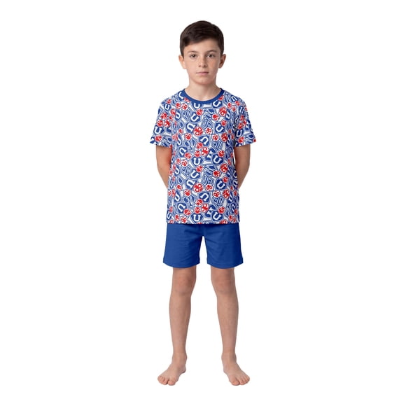 Pijama Niño Algodón Verano Universidad De Chile C