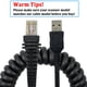 thumbnail image 2 of Cable para escáner de códigos de barras SOTESIN USB a RJ45 de 3 m en espiral, 2 of 7