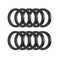 Ioensy - 10X Sellos De Boquilla De Tanque De Combustible Anillos De Goma Sellos De Junta De Boquilla De Gas Universal