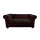 thumbnail image 1 of Sofá Florencia 2C Tela Velvet Chocolate, 1 of 4
