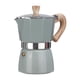 thumbnail image 1 of Cafetera Octogonal Moka Pot, Cafetera Hervidora De 150 Ml Para Viajes, Casa, Café, Verde, 1 of 3