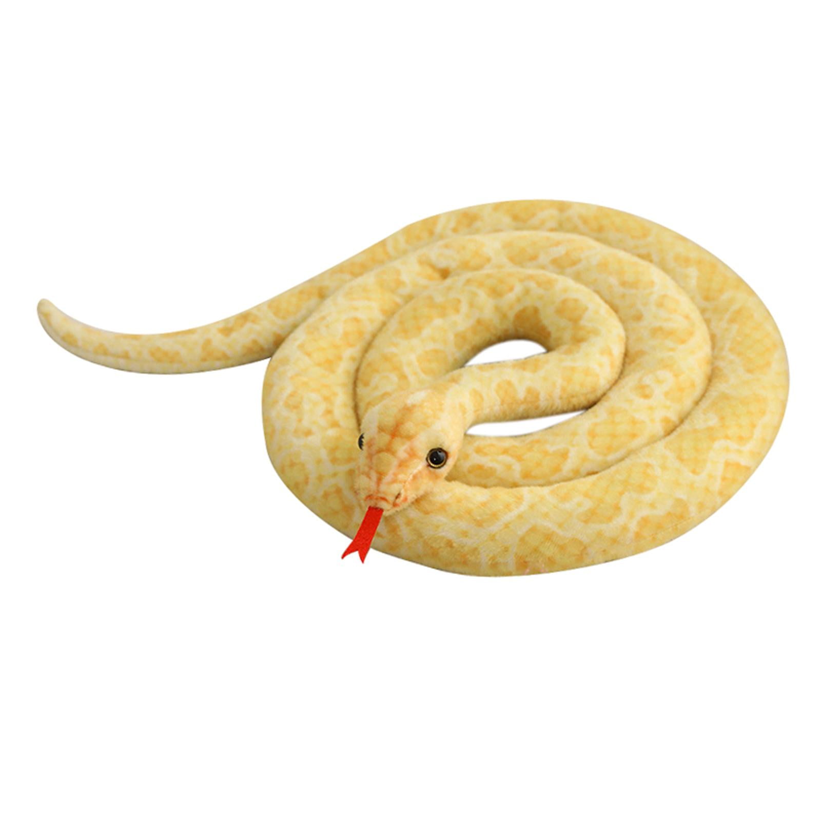 Bothyi - Juguete De Serpiente Realista Serpiente Larga Serpiente Animal De Peluche Para Niños Regalos Para Niños