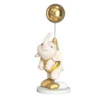 Magideal - Estatuas De Modernas, Esculturas Coleccionables, De Animales, Figura De Inauguración De La Casa, Regalo De Boda, Decoración De Oro 45Cm