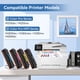 thumbnail image 2 of Paquete de 4 cartuchos de tóner MYTONER 206A para impresora HP Color Pro, 2 of 9